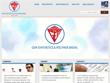 Tablet Screenshot of gemsynth.com